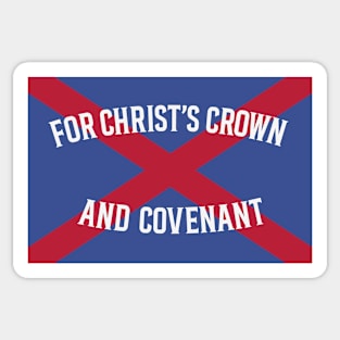 Flag of the Covenanters Sticker